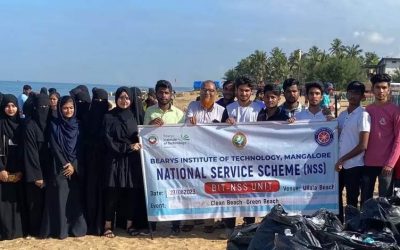 Bearys Group of Institutions organise Ullal Beach clean up day