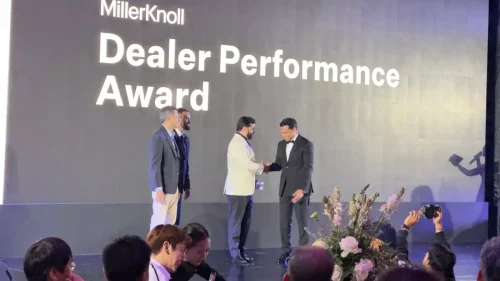 Bearys Innomark Wins MillerKnoll Best Performance Dealer Award