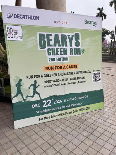 Bearys Green Run 2nd Edition – A Grand Success at Bearys City Centre, Shivamogga